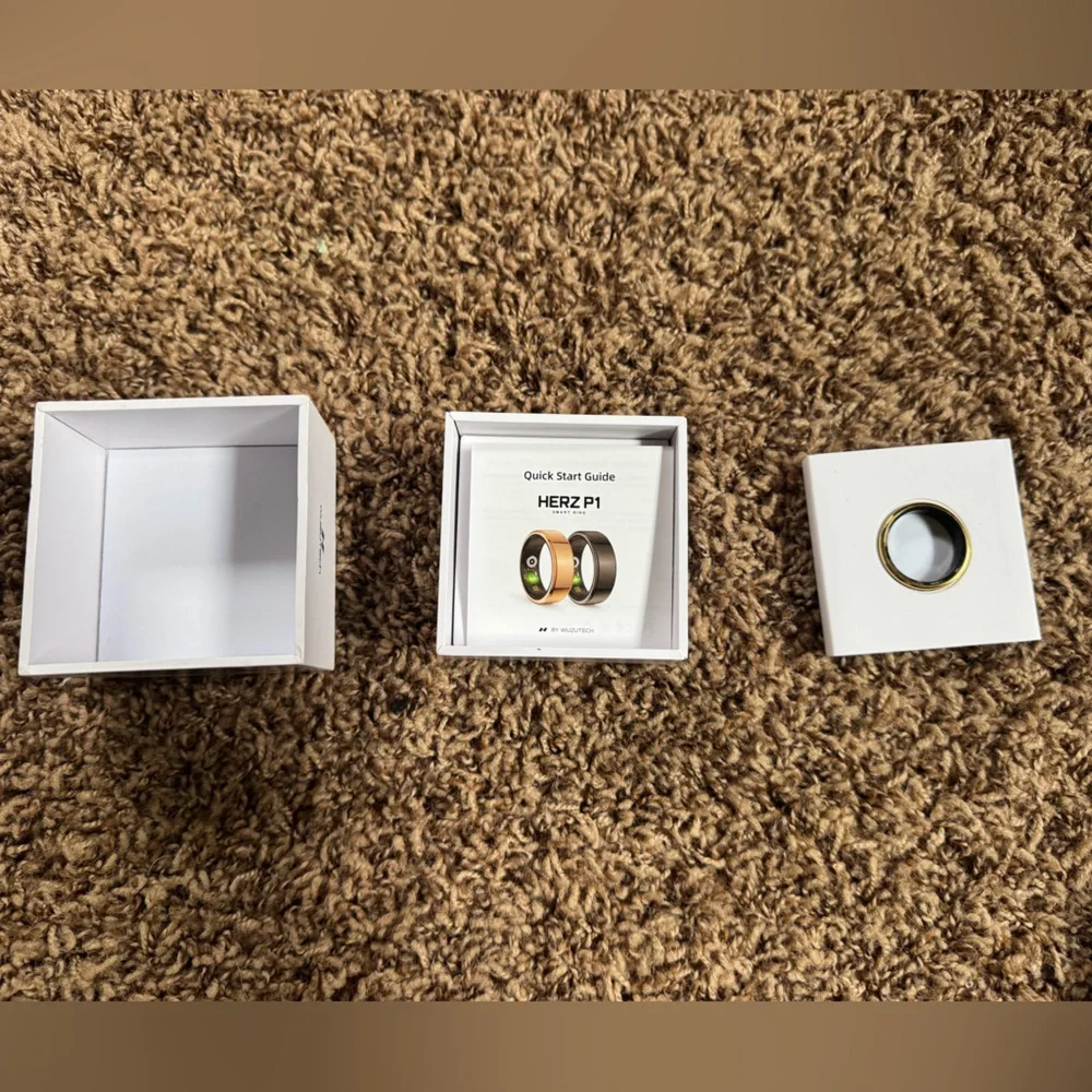 Gold Smart Ring